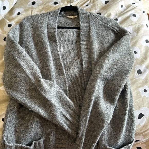 Oversized gray cardigan (Garage, XS) - Picture 4 of 4